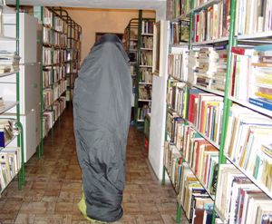 Noc v knižnici Bojnice 2012